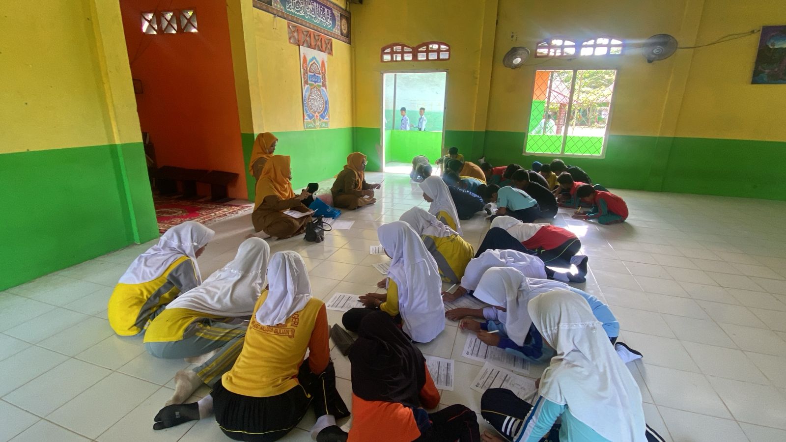 UPTD Puskesmas Tenam Gelar Skrining Perilaku Merokok di MTsN 3 Batang Hari