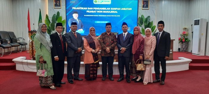 Resmi Dilantik, Bapak Feri Hariyadi, S.Ag., M.Ud. Pimpin MTsN 3 Batang Hari Resmi Dilantik, Bapak Feri Hariyadi, S.Ag., M.Ud. Pimpin MTsN 3 Batang Hari