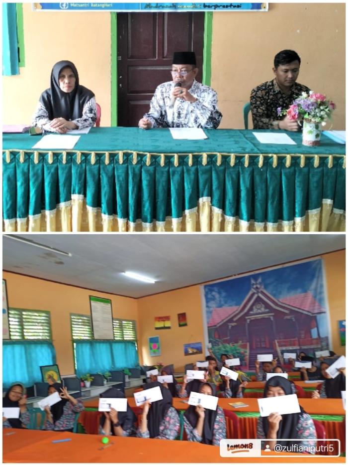 MTsN 3 BATANG HARI SALURKAN DANA BANTUAN PIP 2023