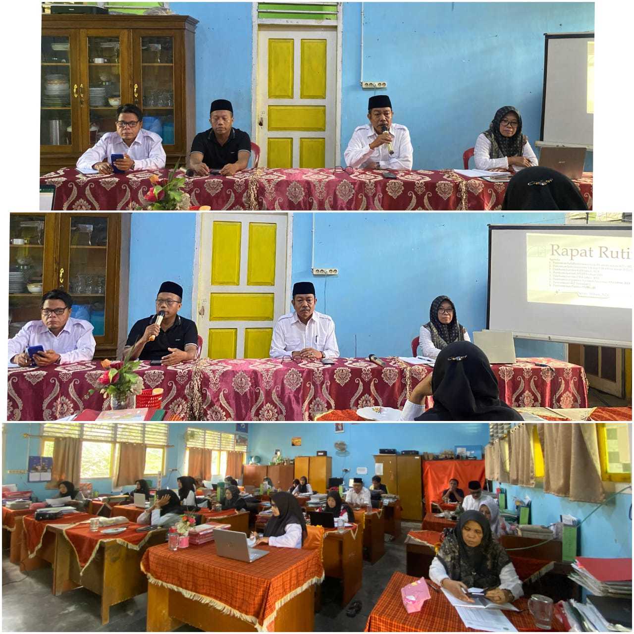 RAPAT KELULUSAN SISWA MTsN 3 BATANG HARI TAHUN PELAJARAN 2023/2024