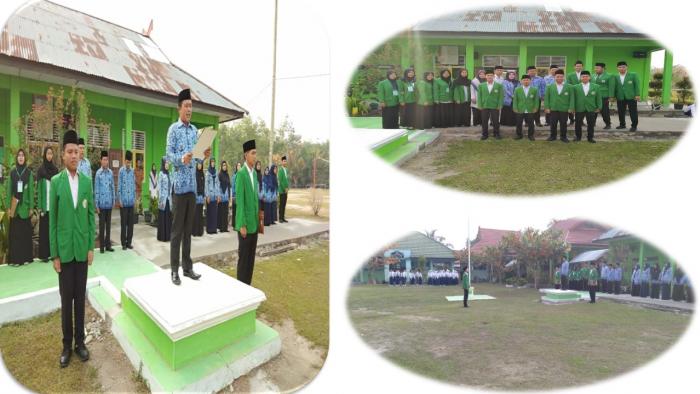 Keluarga Besar MTsN 3 Batang Hari Gelar Upacara Hari Kesaktian Pancasila 1 Oktober 2019