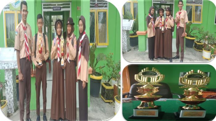 Satu Lagi Prestasi di Raih Gudep 117 & 118 Pangkalan MTsN 3 Batang Hari Dalam LK2AP dan Bawa Pulang 2 Piala 