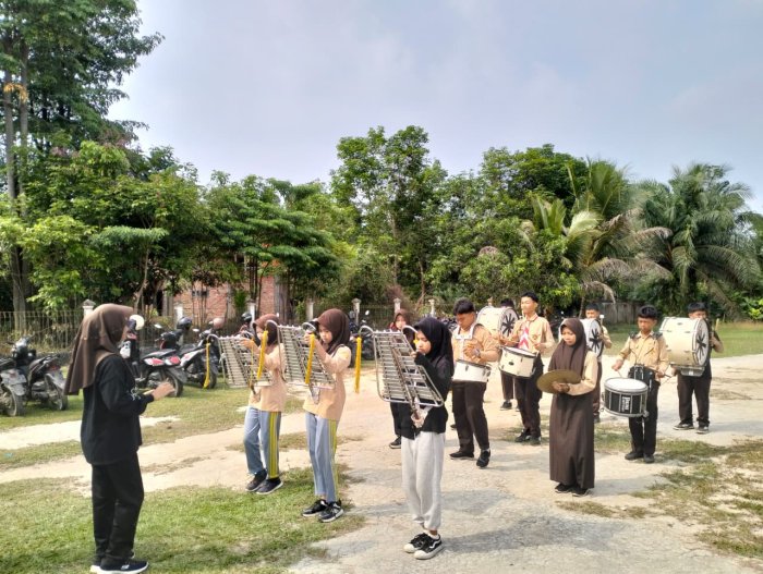 Menuju Grebeg Suro 2026, Tim Drumband MTsN 3 Batang Hari Mulai Matangkan Persiapan