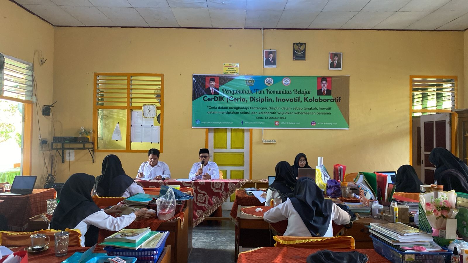 MTsN 3 Batang Hari Gelar Rapat Rutin: Kepala Madrasah Targetkan Kenaikan PPDB Tahun Pelajaran 2025/2026 Naik 5%