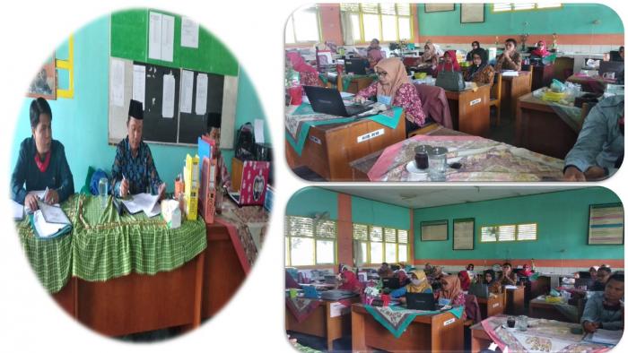 Satker MTsN 3 Batang Hari Laksanakan Rapat Rutin Bulan Agustus 2020