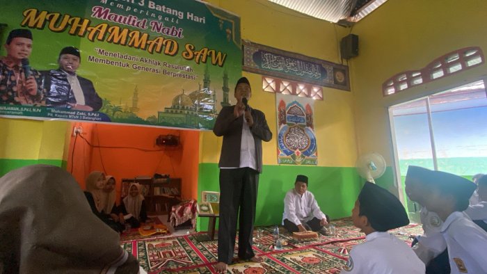 Maulid Nabi Muhammad SAW, Momentum Bentuk Generasi Berprestasi di MTsN 3 Batang Hari