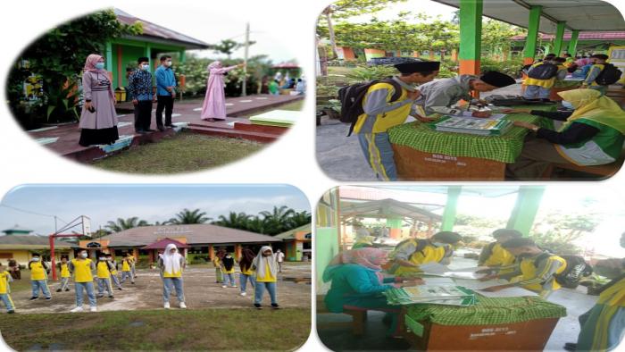 Pelaksanaan Daftar Ulang Siswa Madrasah Tsanawiyah Negeri 3 Batang Hari Tahun Pelajaran 2021/2022