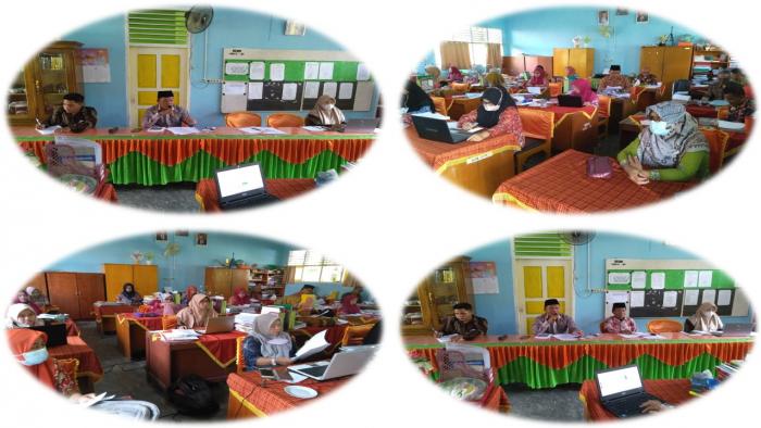 Satker MTsN 3 Batang Hari Laksanakan Rapat Rutin Bulan September 2021