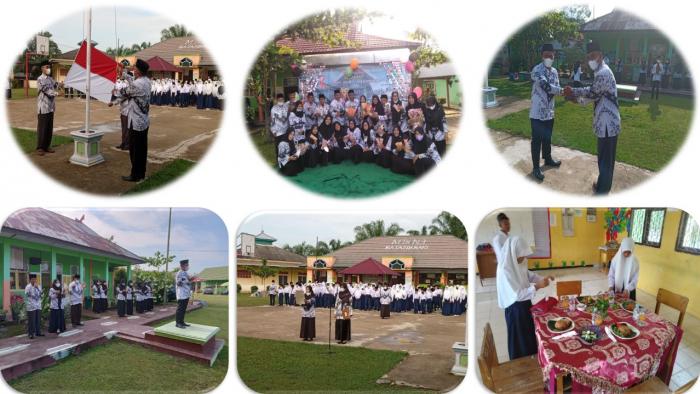 Peringatan Hari Guru Ke-76 Keluarga Besar MTs Negeri 3 Batang Hari Adakan Upacara 