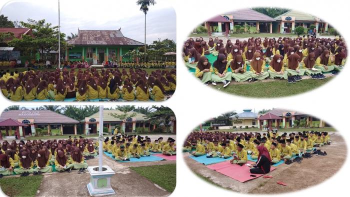 Pembacaan Yasin Bersama Di MTs Negeri 3 Batang Hari Sebagai Benteng Kenakalan Remaja