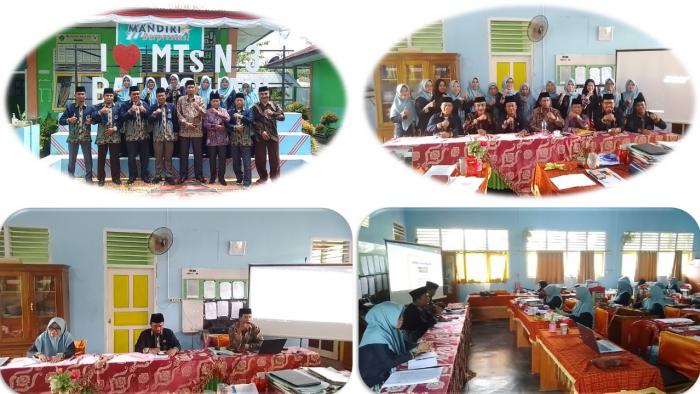Pengawas Madrasah Adakan Pembinaan Bagi Kepala Madrasah, Guru, dan Pegawai TU di MTsN 3 Batang Hari