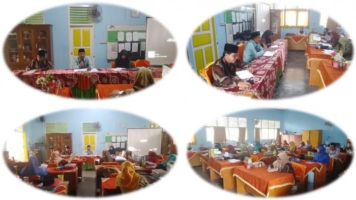 Satker MTsN 3 Batang Hari Laksanakan Rapat Rutin Di Pimpin Langsung Oleh Kepala Madrasah