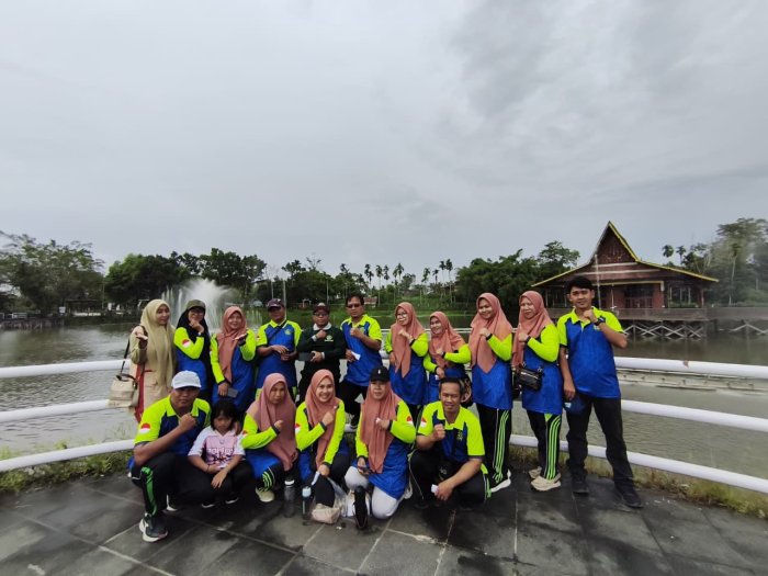 Jalan Sehat Kerukunan HAB ke-80 Kemenag Batang Hari, MTsN 3 Batang Hari Pulang dengan Hadiah Utama