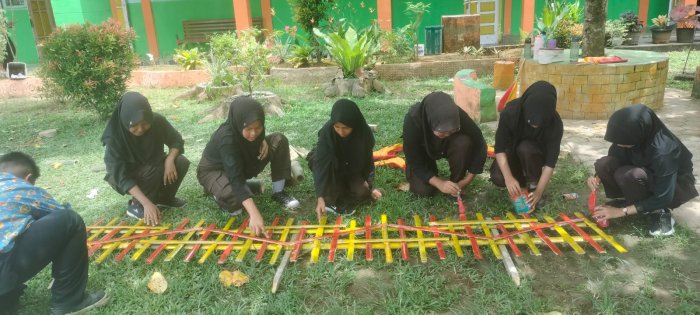 Sambut Jambore Ranting, MTsN 3 Batang Hari Fokus Matangkan Perlengkapan