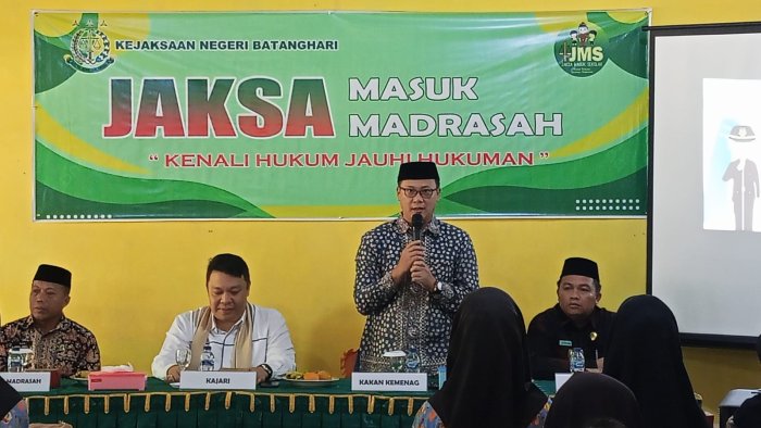 Apresiasi Kakan Kemenag dan Kepala MTsN 3 Batang Hari dalam Program JMS