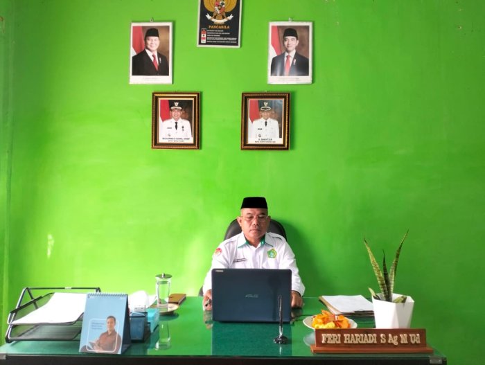 Perkuat Integritas, Kepala MTsN 3 Batang Hari Ikuti Sosialisasi Anti Korupsi KPK