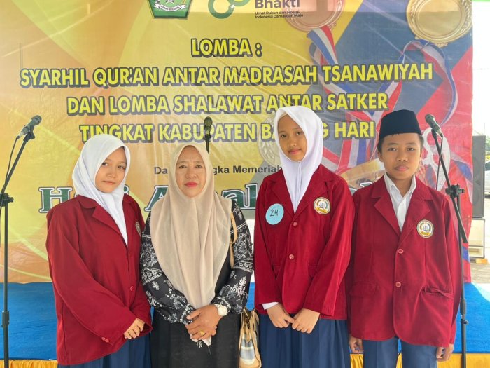 Tim Syarhil MTsN 3 Batang Hari Siap Unjuk Prestasi pada Pekan HAB Ke-80