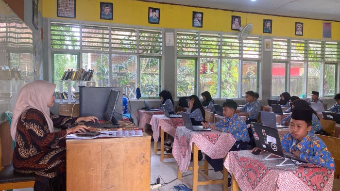 Tanpa Kendala Berarti, Gladi Bersih TKA 2026 di MTsN 3 Batang Hari Sukses Dilaksanakan