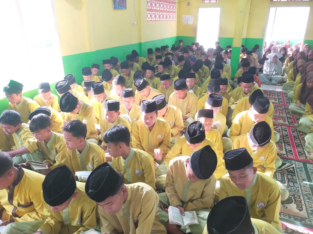 MTs Negeri 3 Batang Hari Laksanakan Kegiatan Pembiasaan Pagi Sebelum Belajar