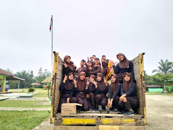 Bawa Misi Prestasi, MTsN 3 Batang Hari Kirim Regu Putra-Putri ke Jamran Muara Bulian 2025