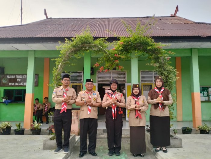 MTsN 3 Batang Hari Resmi Lepas Peserta Jamnas XII Tahun 2026 Menuju Perkemahan Nasional