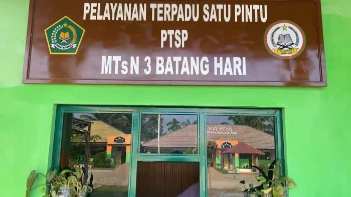 PTSP MTsN 3 Batang Hari Kembali Aktif, Layanan Prima Hadir Usai Libur Idul Fitri 1447 H