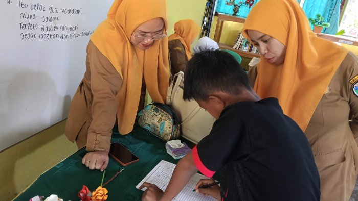 Cegah Dini Gangguan Kesehatan, Siswa MTsN 3 Batanghari Ikuti Pemeriksaan Kebugaran