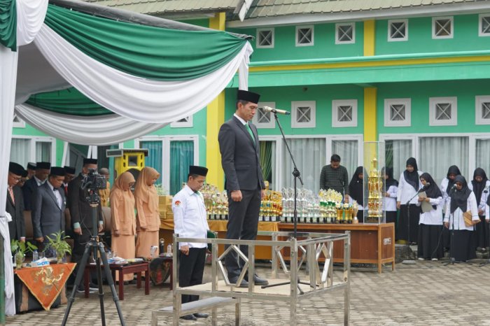 MTsN 3 Batang Hari Teguhkan Pengabdian, Hadiri Upacara HAB Ke-80 Kemenag