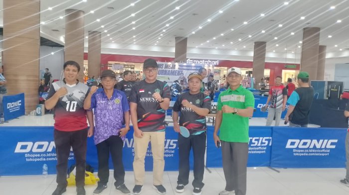Membanggakan! Plt. Kepala dan Staf TU MTsN 3 Batang Hari Sumbang Juara 3 Tenis Meja di HAB ke-80 Kemenag Provinsi Jambi