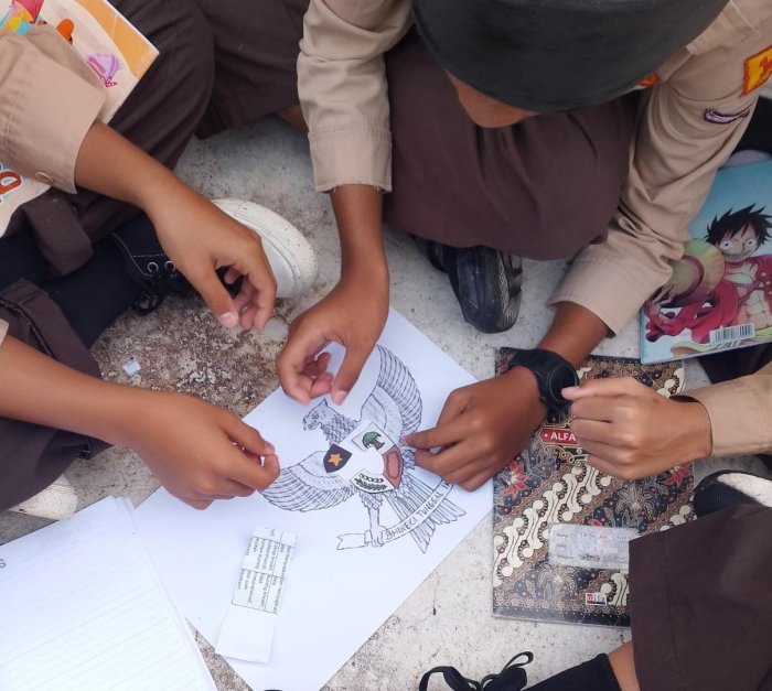 Tanamkan Nilai Pancasila Sejak Dini, GLM Cakra Perdana Awali Semester Genap