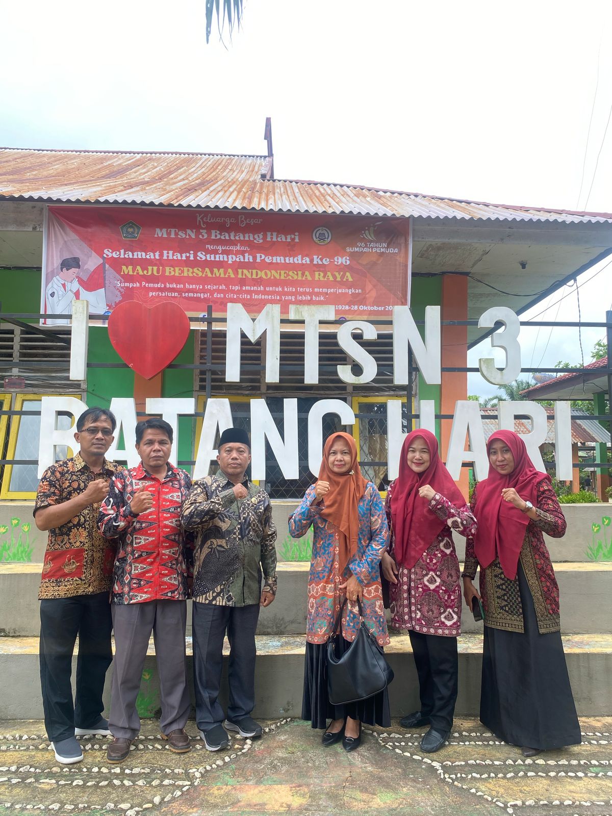 MTsN 3 Batang Hari Menerima Kunjungan Puskesmas Tenam dalam Rangka Inspeksi Sanitasi Madrasah